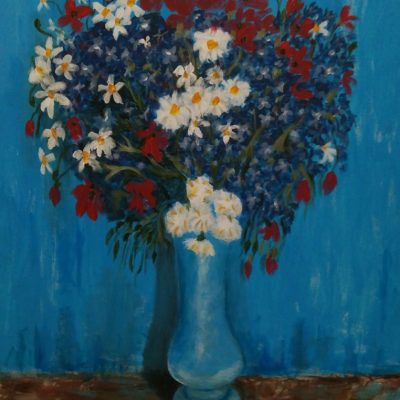 Flores. Ahmed Saoud. 700 euros. 80x100 cm
