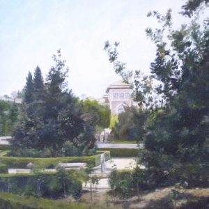 7. Jardín del Triunfo. Sacri Jiménez. Óleo sobre lienzo. 73x60 cm. 580 euros